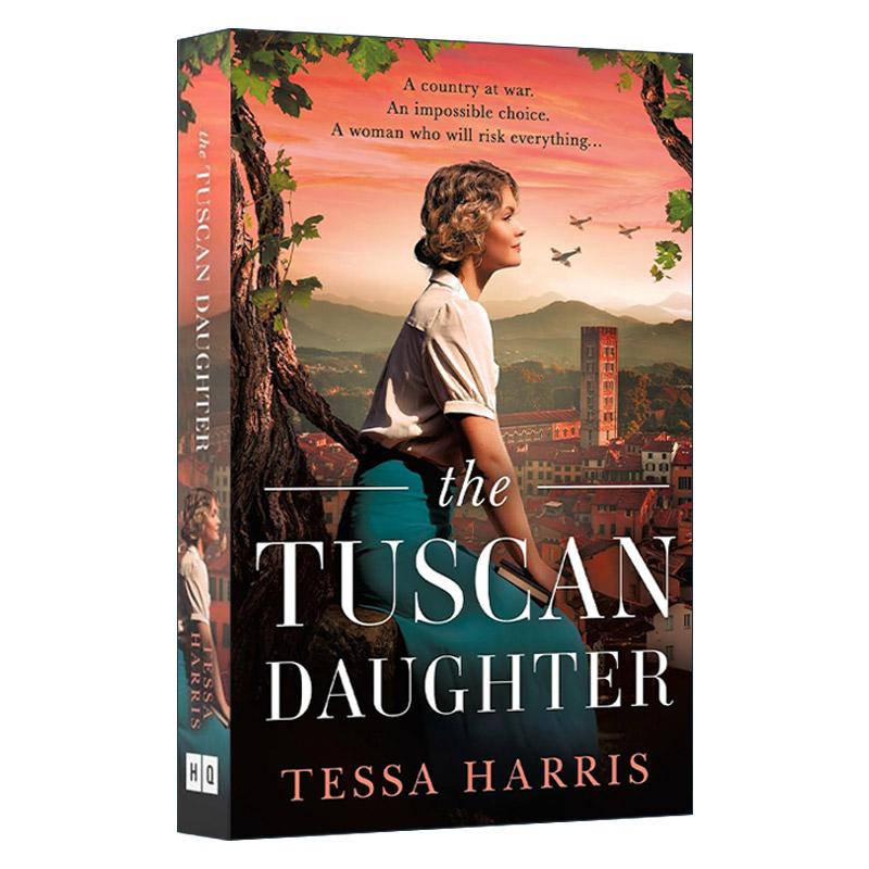 英文原版 The Tuscan Daughter 托斯卡纳的女儿 Tessa Harris畅销战时浪漫小说 英文版 进口英语原版书籍