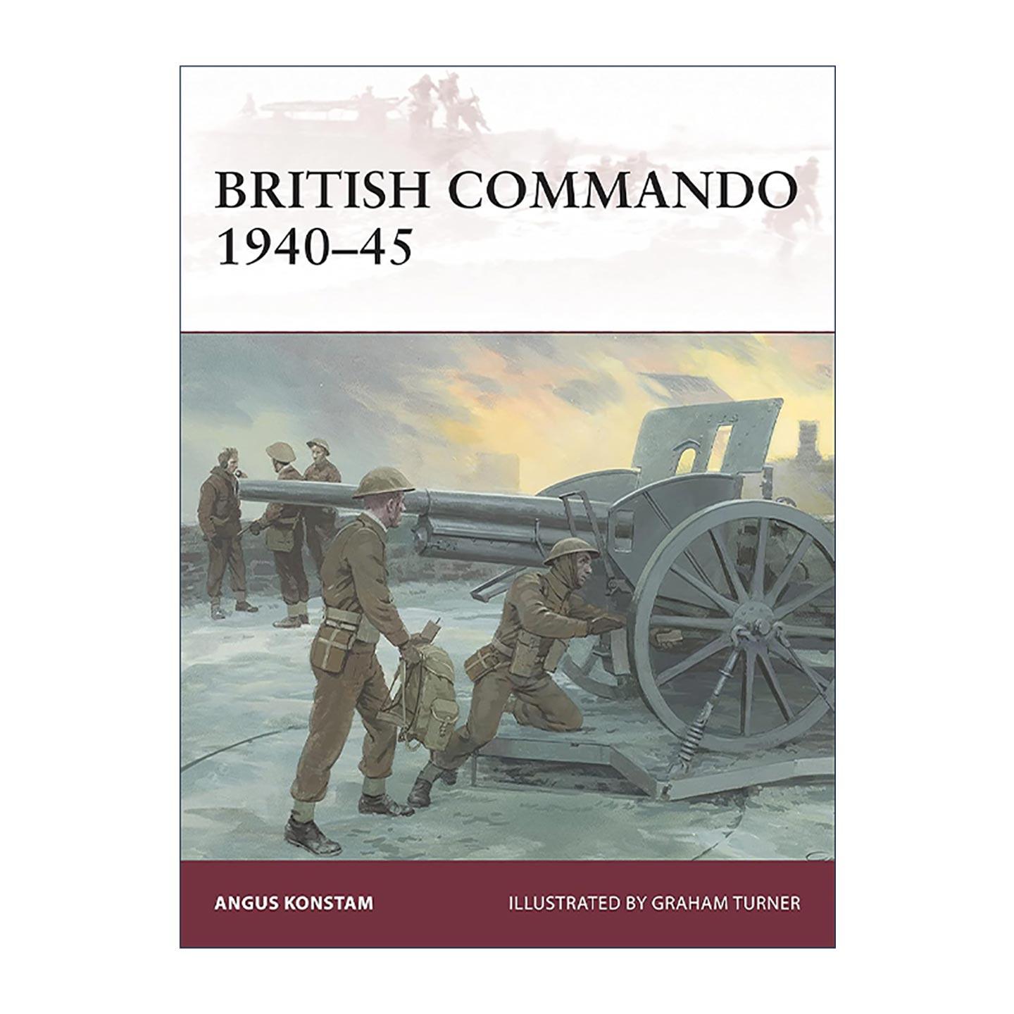 英文原版 British Commando 1940–45 二战英国突击队 历史上的战士系列 英文版 进口英语原版书籍
