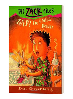 英文原版 Zap! I'm a Mind Reader The Zack Files 04 糟了!我是一个读心者 扎克档案04 英文版 进口英语原版书籍儿童图书