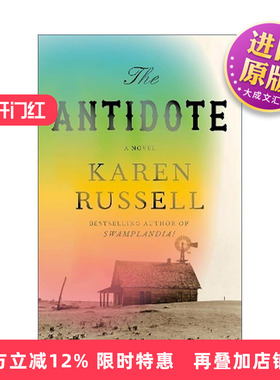 解药 英文原版 The Antidote 2025美国国家图书奖长名单 普利策奖入围者 鳄鱼女孩作者凯伦·罗舒 英文版 进口英语原版书籍