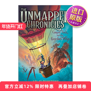 英文原版 Casper Tock and the Everdark Wings 云上之国 魔法王国系列 爱与勇气的冒险故事 英文版 进口英语原版书籍