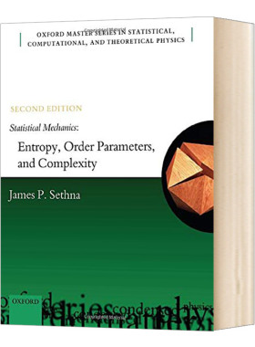英文原版 Statistical Mechanics 统计力学 熵 序参量与复杂度 第二版 英文版 进口英语原版书籍