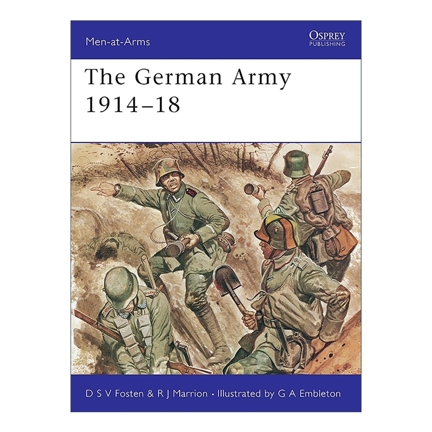 英文原版 The German Army 1914–18 一战德国陆军 历史上的军队系列 英文版 进口英语原版书籍
