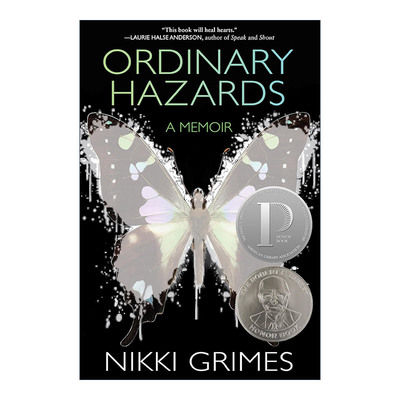 英文原版 Ordinary Hazards 普通危险 青少年传记 诗歌 普林兹奖 Nikki Grimes 精装 英文版 进口英语原版书籍