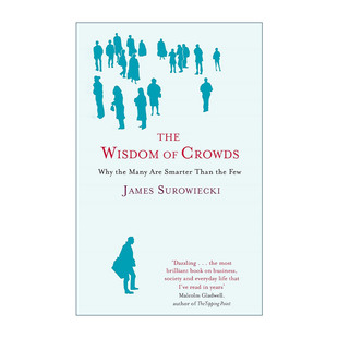 英文原版 The Wisdom of Crowds 群体的智慧 如何让个人 团队 企业与社会变得更聪明 英文版 进口英语原版书籍