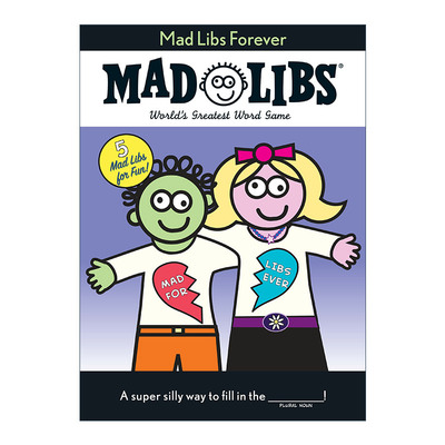 英文原版 Mad Libs Forever 永远的疯狂填词游戏 英文版 进口英语原版书籍