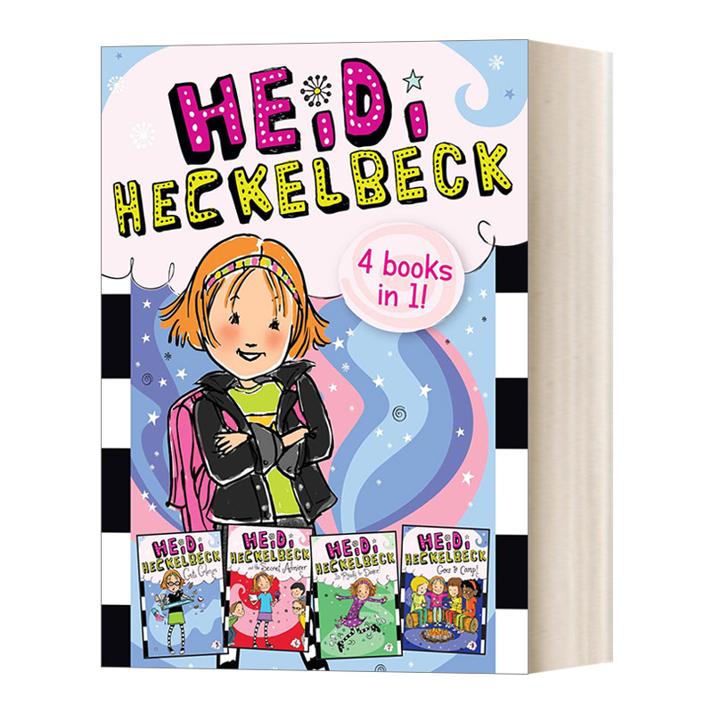英文原版 Heidi Heckelbeck 4 Books in 1! 小女巫海蒂4合1故事集 英文版 进口英语原版书籍