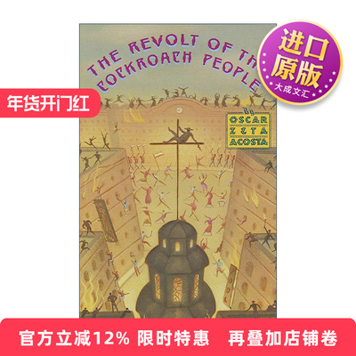英文原版 The Revolt of the Cockroach People 蟑螂人的抵抗 一只棕色水牛的自传续集 Oscar Zeta Acosta 英文版进口英语原版书籍