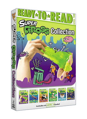 英文原版 Super Gross Collection 准备读系列分级阅读2 事实科普 6册盒装 Ready-to-Read Level 2 英文版 进口英语原版书籍