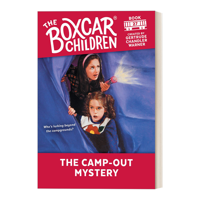 英文原版 #27 The Camp-Out Mystery 棚车少年27 英文版 进口英语原版书籍