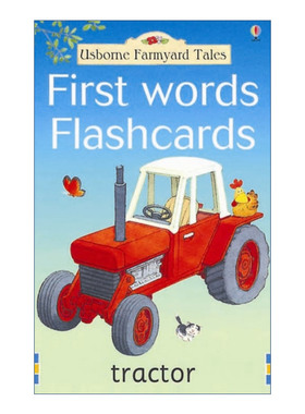 英文原版 Farmyard Tales Poppy and Sam First Words Flashcards 农场故事波比和山姆 单词闪卡 英文版 进口英语原版书籍