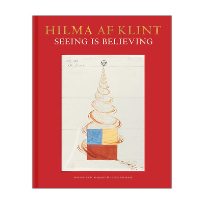 英文原版 Hilma af Klint Seeing Is Believing 瑞典抽象绘画女画家  希尔玛·艾夫·克林特 精装 英文版 进口英语原版书籍