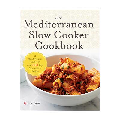 英文原版 The Mediterranean Slow Cooker Cookbook 地中海慢炖锅美食烹饪书 简单食谱 英文版 进口英语原版书籍