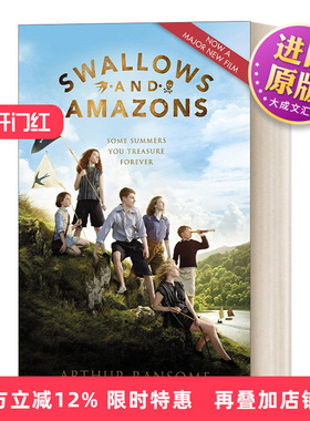 英文原版 Swallows And Amazons 燕子号与亚马逊号 影视封面版 Film Tie-In 英文版 进口英语原版书籍