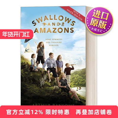 英文原版 Swallows And Amazons 燕子号与亚马逊号 影视封面版 Film Tie-In 英文版 进口英语原版书籍