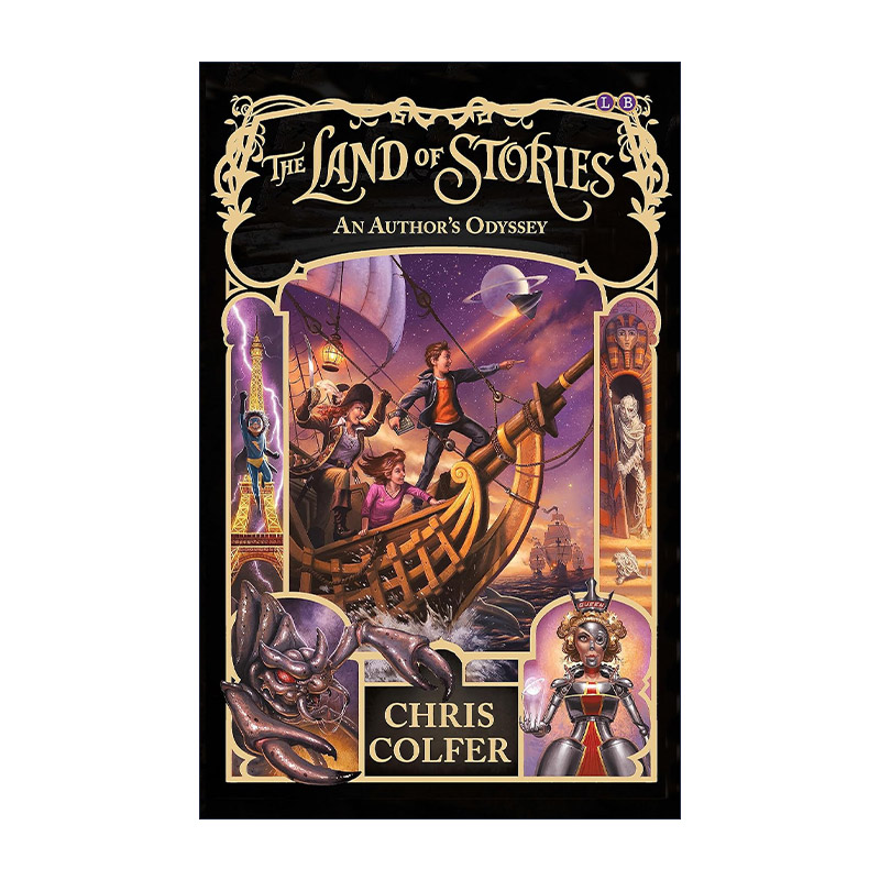 英文原版 The Land of Stories 5 An Author's Odyssey 异世界童话之旅5 作者之旅 儿童动作冒险奇幻小说 英文版进口英语原版书籍