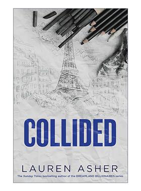 英文原版 Collided 污浊空气系列2 冲突 F1赛车浪漫故事 英文版 进口英语原版书籍