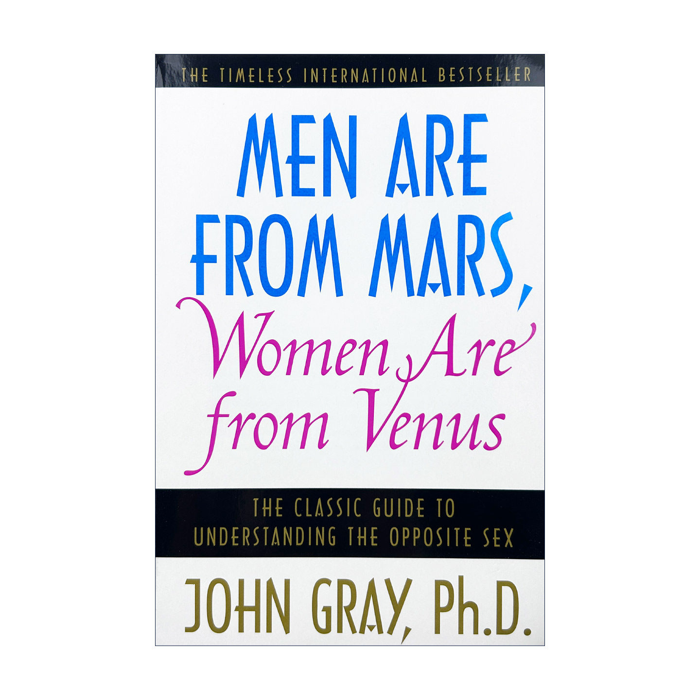正版 男人来自火星女人来自金星 英文原版 Men Are From Mars, Women Are From Venus 英文版进口书籍