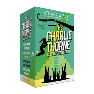 英文原版 The Charlie Thorne Complete Collection 查理索恩与失落之城 1-4册盒装 精装 英文版 进口英语原版书籍