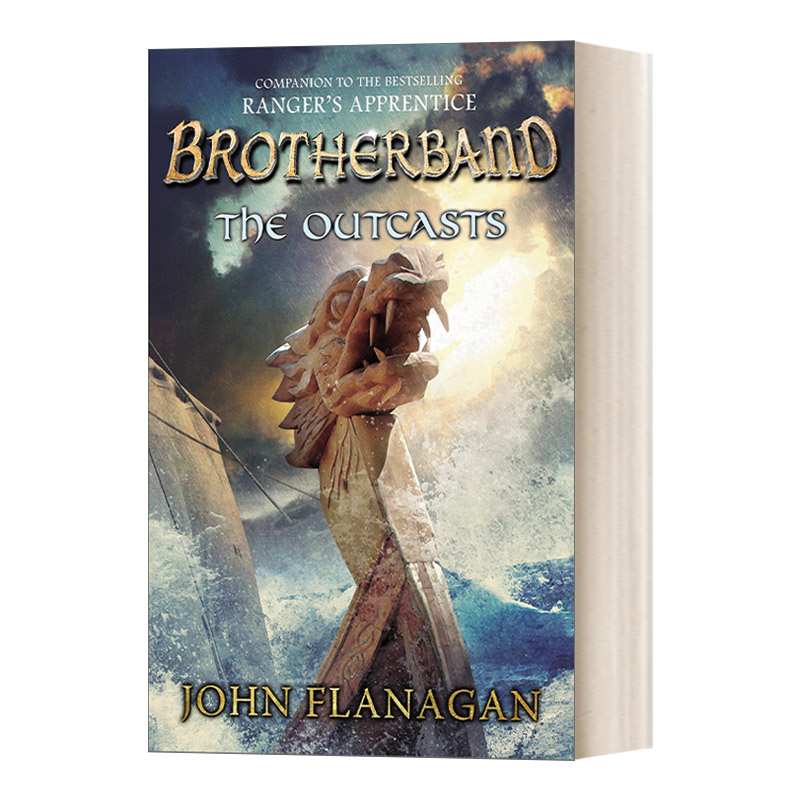 英文原版 The Outcasts Brotherband Chronicles  Book 1 兄弟团编年史系列1 异类 奇幻冒险小说 纽约时报畅销书作者 英文版进口书