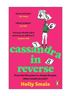 英文原版 Cassandra in Reverse 从头再来的卡珊德拉 Holly Smale 畅销浪漫小说 瑞希威瑟斯彭读书会荐书 英文版进口英语原版书籍