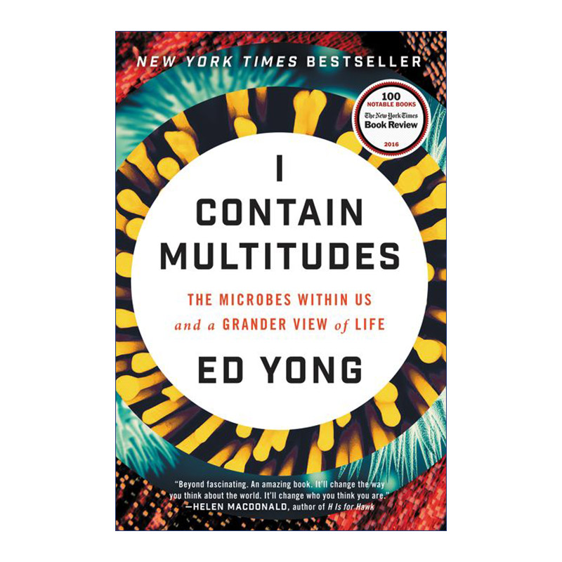 英文原版 I Contain Multitudes 我包罗万象 微生物视野下的生命图景全纪录 精装 英文版 进口英语原版书籍