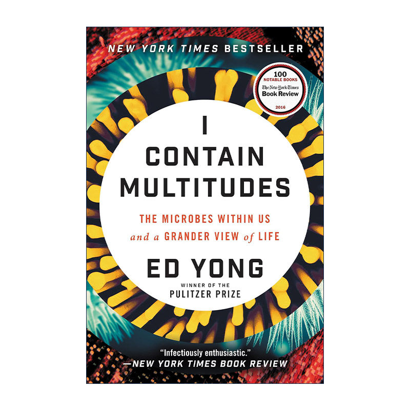 英文原版 I Contain Multitudes 我包罗万象 微生物视野下的生命图景全纪录 英文版 进口英语原版书籍