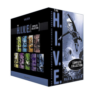 英文原版 The H.I.V.E. Complete Collection 高等邪恶学院9册全集盒装 动作冒险小说 英文版 进口英语原版书籍