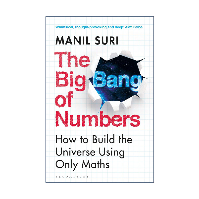 英文原版 The Big Bang of Numbers 数字大爆炸 如何仅用数字构建宇宙 英文版 进口英语原版书籍