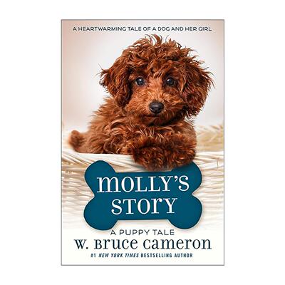 英文原版 A Puppy Tale Molly’s Story 茉莉的故事 改编自一条狗的使命 儿童暖心动物故事 英文版 进口英语原版书籍