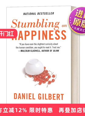 英文原版 Stumbling on Happiness 撞上幸福 哈佛幸福课 豆瓣推荐 英文版 进口英语原版书籍