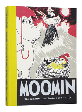 精装 英文原版绘本 Moomin Book Four 姆明 漫画4 The Complete Tove Jansson Comic Strip 英文版 进口英语原版书籍儿童图书