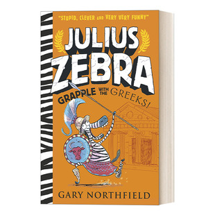 英文原版 Julius Zebra: Grapple with the Greeks 斑马古希腊史 英文版 进口英语原版书籍