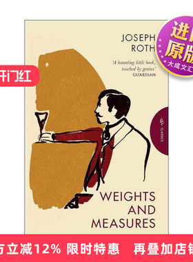 英文原版 Weights And Measures 度量衡 约瑟夫·罗特小说 英文版 进口英语原版书籍