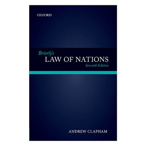 英文原版 Brierly's Law of Nations 布赖尔利万国公法 第七版 英文版 进口英语原版书籍