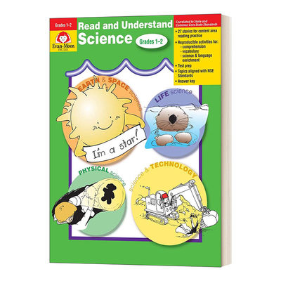 英文原版 Read & Understand Sicence Grade 1-2 阅读与理解系列 科学 一二年级 英文版 进口英语原版书籍儿童图书