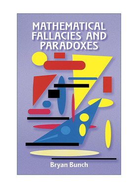 英文原版 Mathematical Fallacies and Paradoxes 数学谬误与悖论 Bryan Bunch英文版 进口英语原版书籍