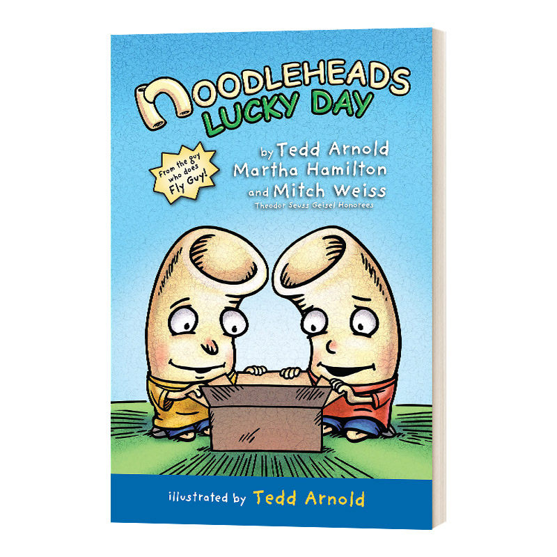 英文原版 Noodleheads Lucky Day 5 傻瓜面条头小子5 幸运的一天 全彩漫画 儿童故事图画书 通粉的幸运日 英文版 进口英语原版书籍 - 实物图