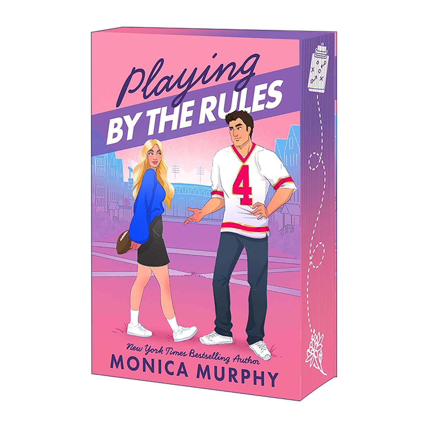 英文原版 Playing By The Rules 乖巧玩家 Monica Murphy体育题材浪漫小说 英文版 进口英语原版书籍