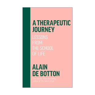 英文原版 A Therapeutic Journey 治疗之旅 阿兰·德波顿 人生学校的心灵课 英文版 进口英语原版书籍
