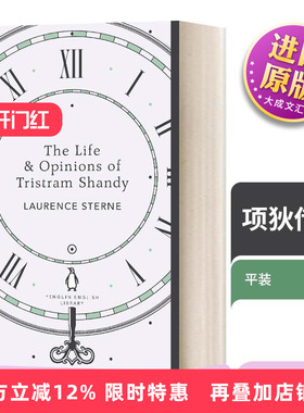 英文原版 Tristram Shandy 项狄传 英文版 进口英语原版书籍