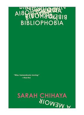 英文原版 Bibliophobia 书籍恐惧症 抑郁症 Sarah Chihaya自传 精装 英文版 进口英语原版书籍
