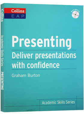 Presenting B2+ 如何自信地演讲 英文原版 柯林斯学术技能系列 大学生英语演讲 英文版进口英语书籍 附CD