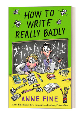 英文原版 How To Write Really Badly 乔的礼物 安妮·范恩 英国儿童文学桂冠作家 英文版 进口英语原版书籍