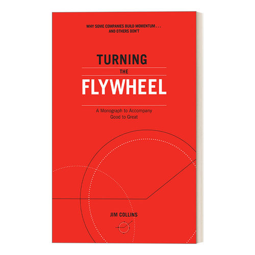 英文原版 Turning the Flywheel 飞轮效应 从优秀到卓越系列商业管理书 吉姆柯林斯 英文版 进口英语原版书籍