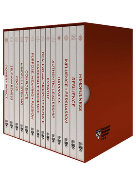 英文原版 HBR Emotional Intelligence Ultimate Boxed Set 哈佛商业评论 情商培养终极14册套装 英文版 进口英语原版书籍
