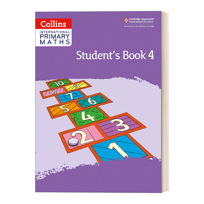 英文原版 Collins Cambridge International Primary Maths Student's Book4 柯林斯剑桥国际小学数学课本四年级 英文版进口英语书