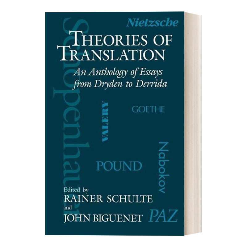 英文原版 Theories of Translation 翻译理论 从德莱顿到德里达的散文选集 语言学 John Biguenet 英文版 进口英语原版书籍