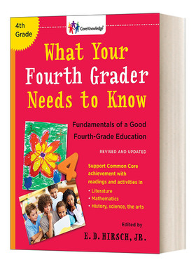英文原版 What Your Fourth Grader Needs to Know 你的四年级学生需要知道什么 修订更新版 英文版 进口英语原版书籍儿童图书