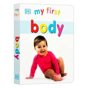 First Body 身体启蒙纸板书 英文原版 进口英语原版 英文版 书籍儿童图书 绘本